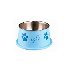 Trixie-Long-Ear-Bowl-in-Stainless-Steel-and-Plastic-Azul