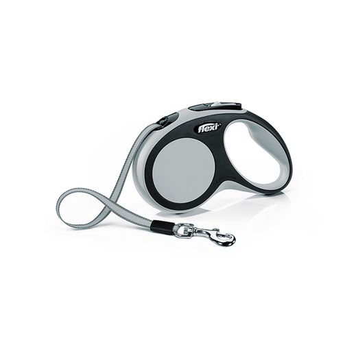 Trela-Flexi-New-Confort-Cinza---S