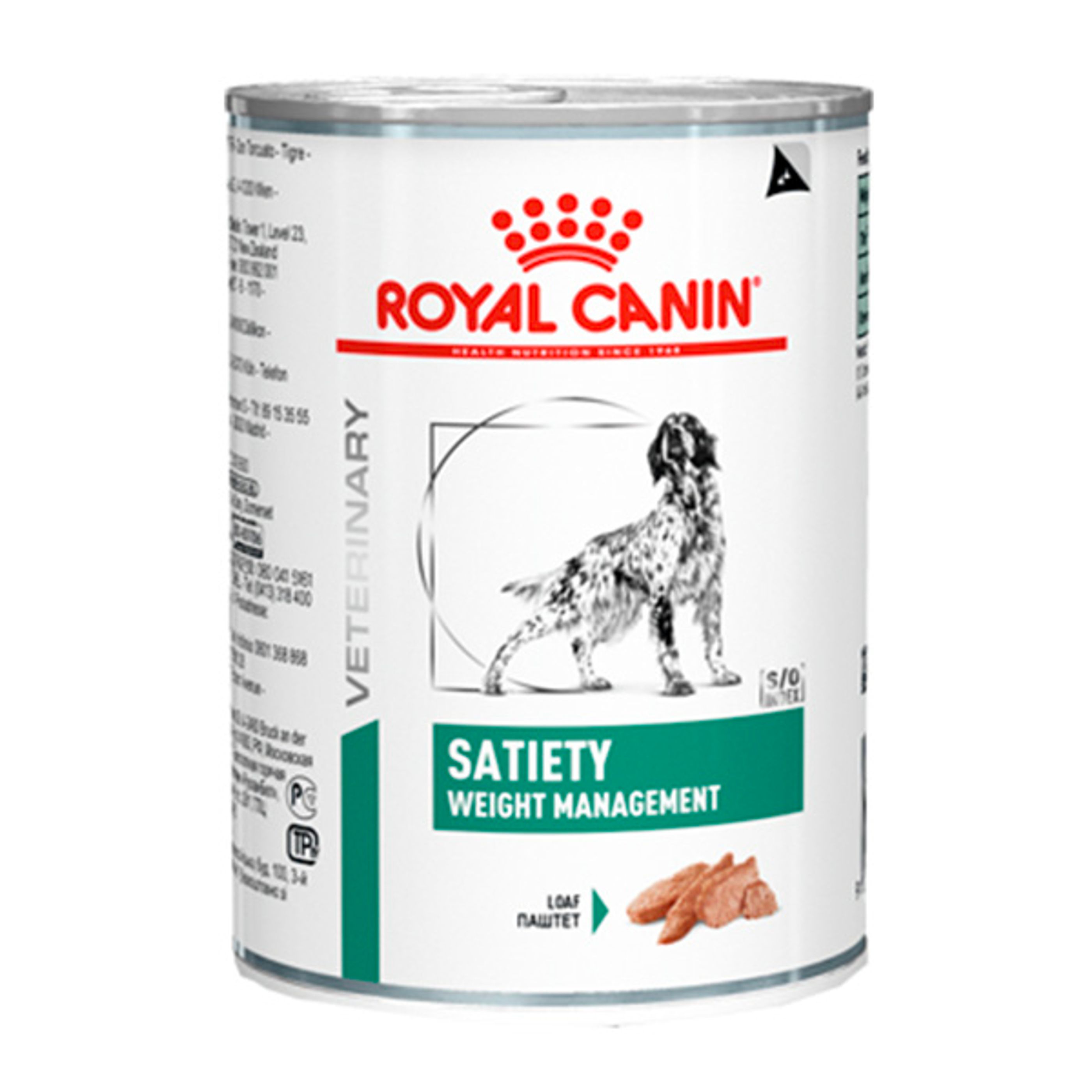 Royal Canin Satiety Weight Management Canine in Loaf Wet Lata