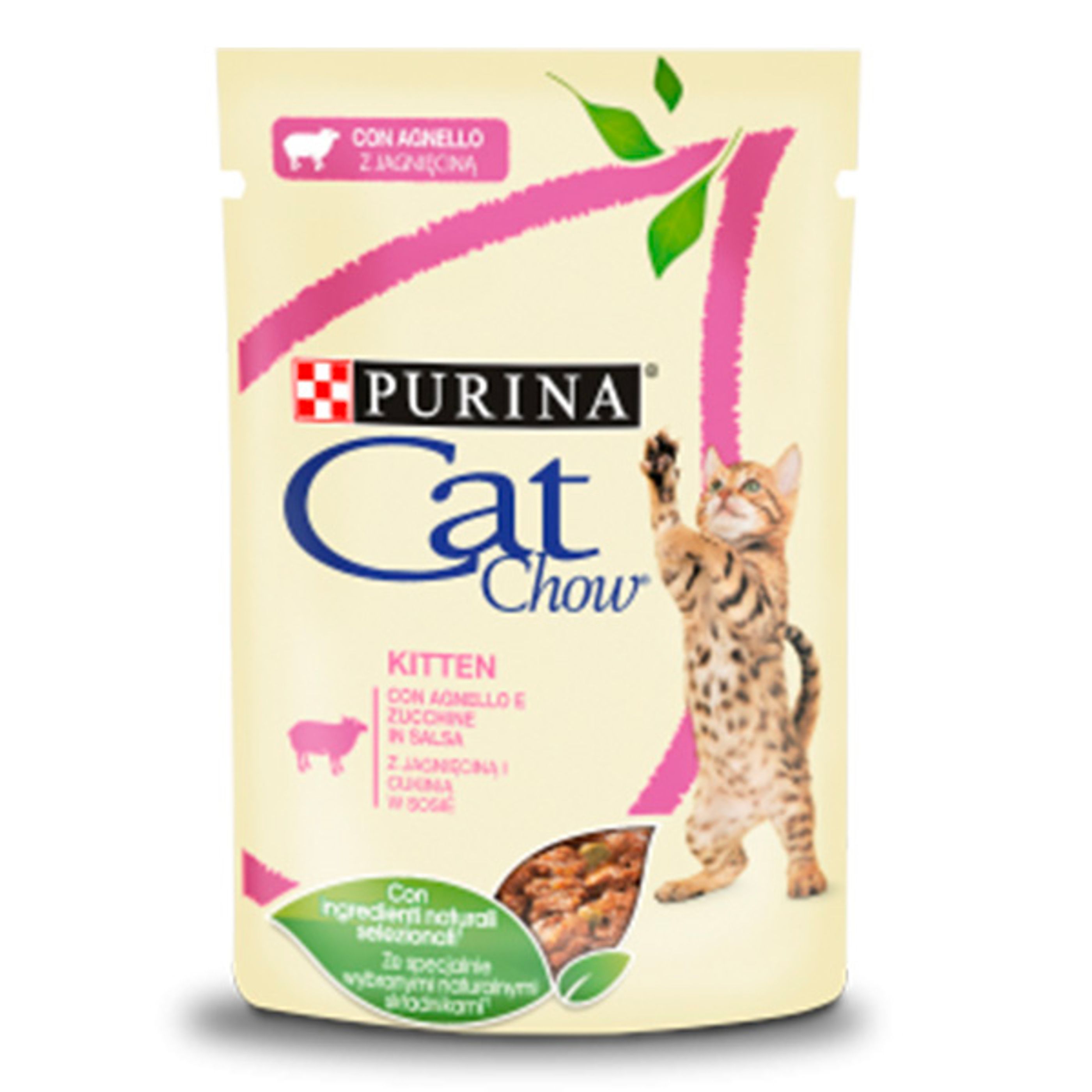 Cat Chow Kitten Lamb | Wet (Saqueta) - petonline