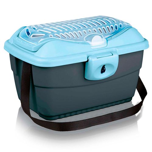 Trixie-Transportadora-Mini-Capri-Azul-e-Prata