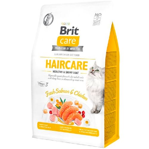 Brit-Care-Cat-Grain-Free-Haircare-Healthy---Skin-Coat-2-kg