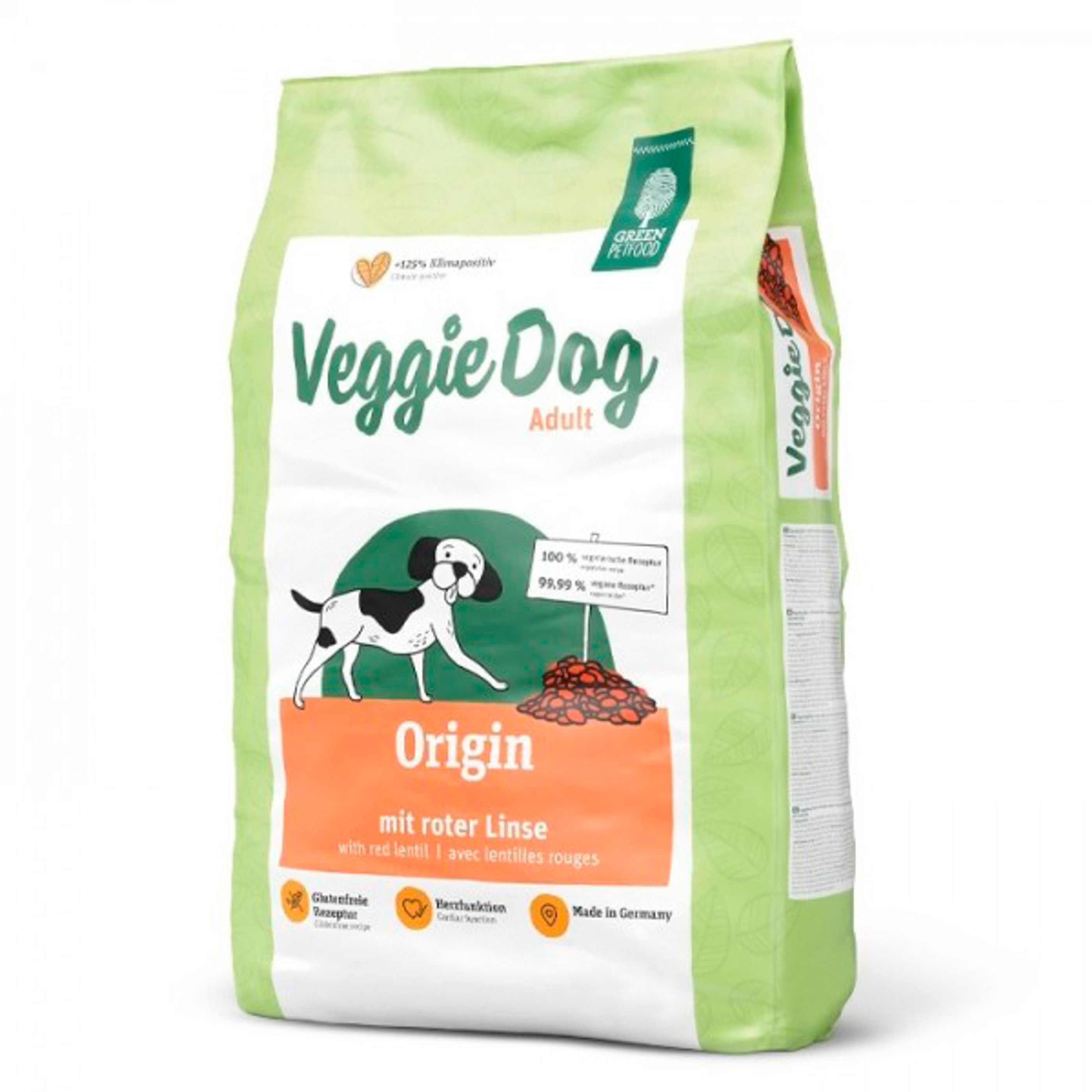 Green PetFood Veggie Dog Origin