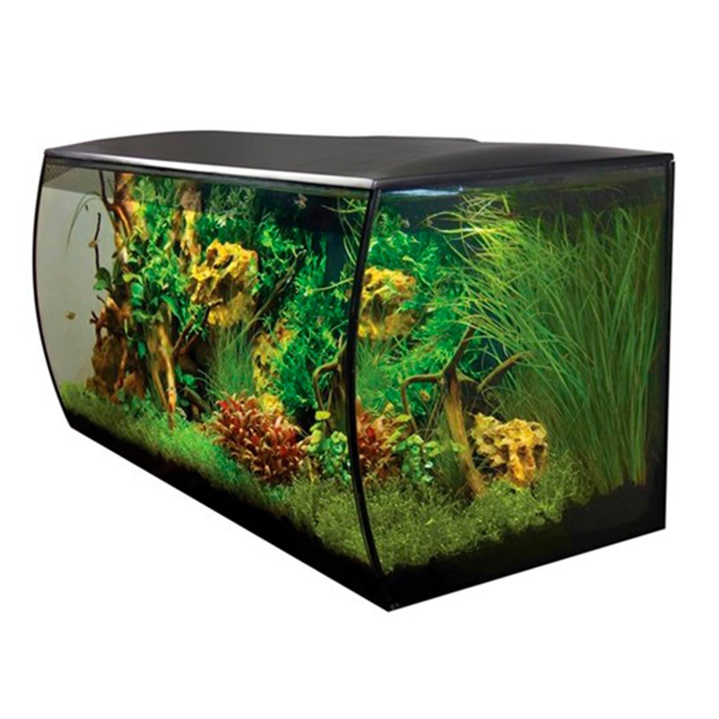 Fluval Flex Kit Acuario, Negro, 123L - petonline