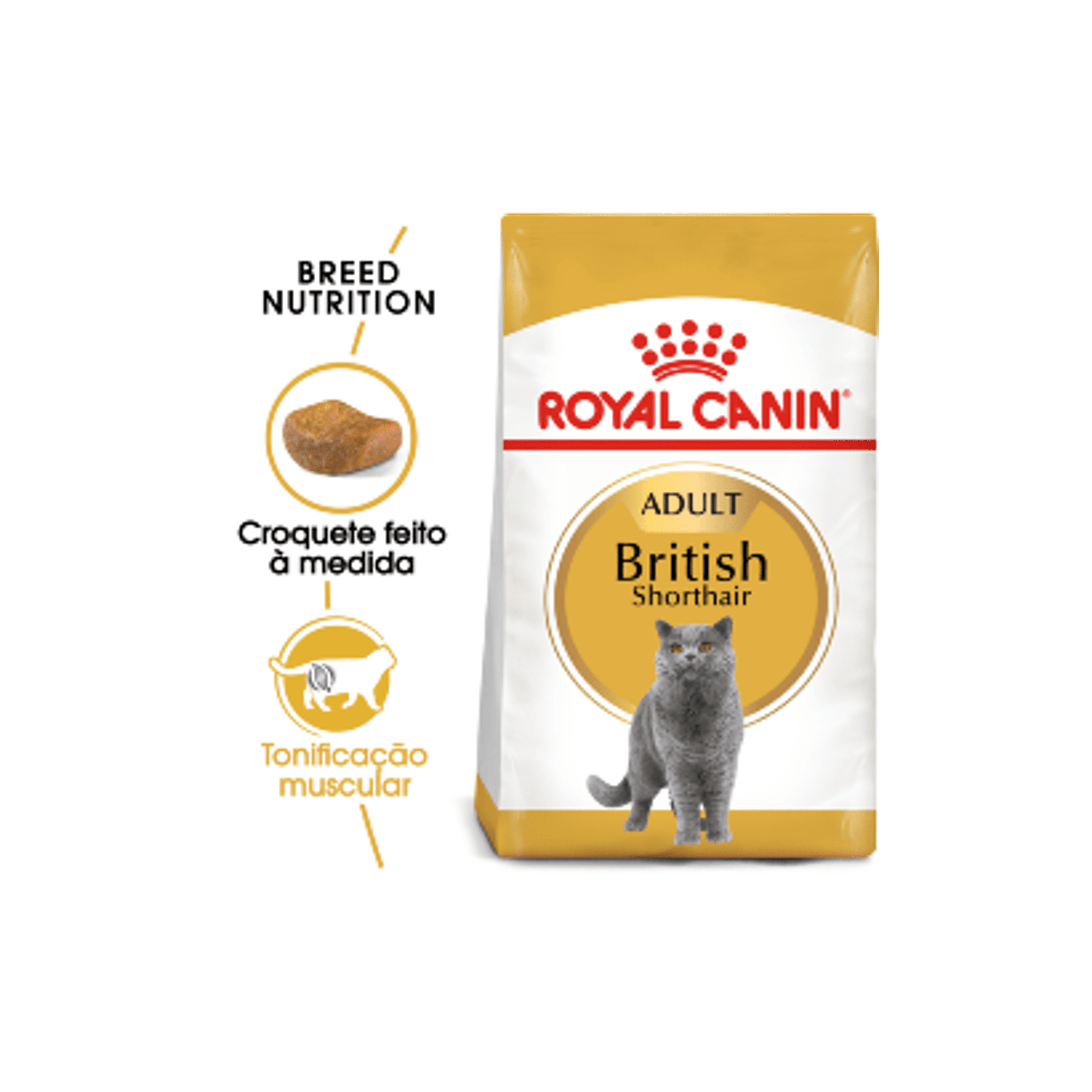 ROYAL CANIN Croquettes chat British Shorthair Adult